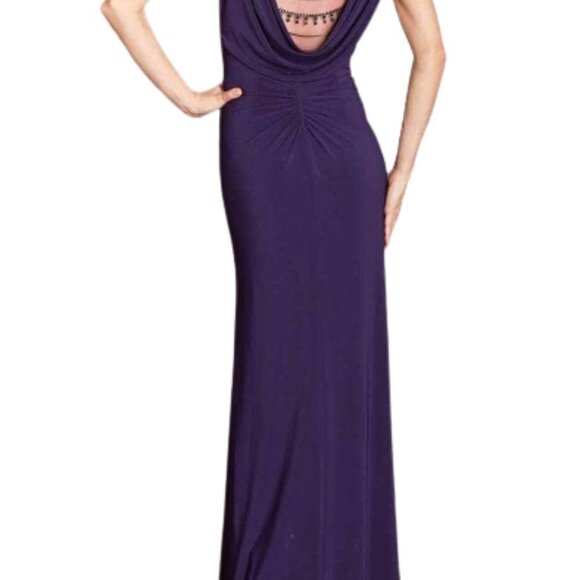 NWT Clarisse M6252 Prom  Dress Purple Size 12 - Picture 4 of 7